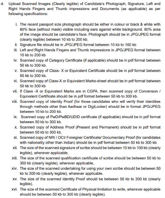 NEET Application Process 2027: Documents Required