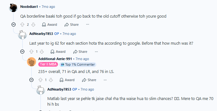 reddit discussion