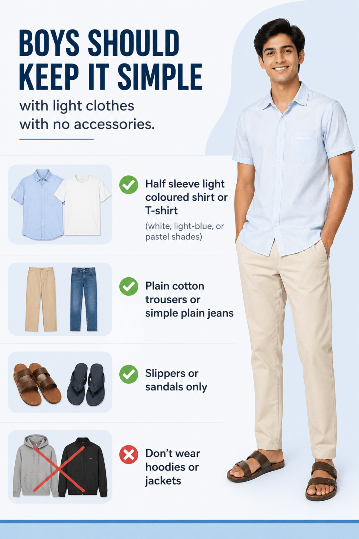 What to Wear for Boys in NEET 2026?