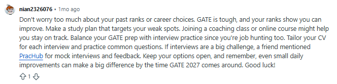 GATE 2027 Notification (Expected August 2026): Reddit Discussion