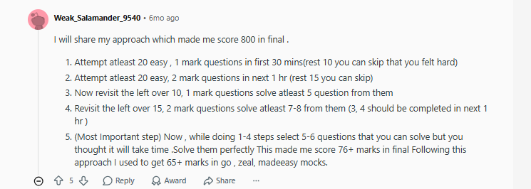 How to Use GATE Mock Test 2027 Effectively?