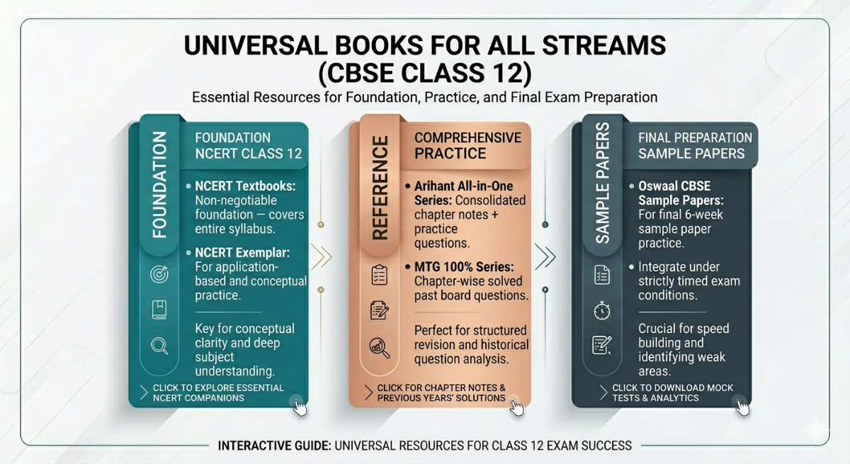 Best Books for CBSE Class 12 Board Exam 2026