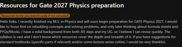 GATE Physics Preparation Tips 2027
