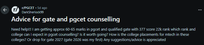 Reddit Discussion