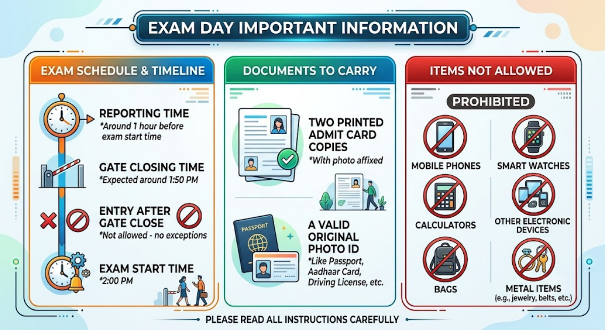 XAT Exam Day 2027: Reporting Time and Instructions