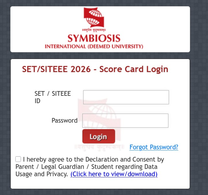 How to Download SET 2027 Scorecard