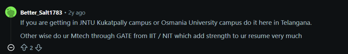 TS PGECET 2026: Reddit Discussion