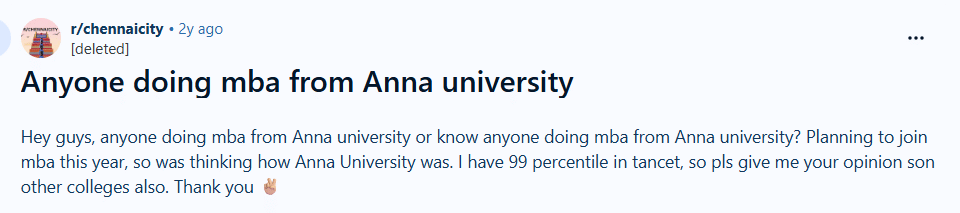 TANCET Expected Cutoff: Reddit Discussion