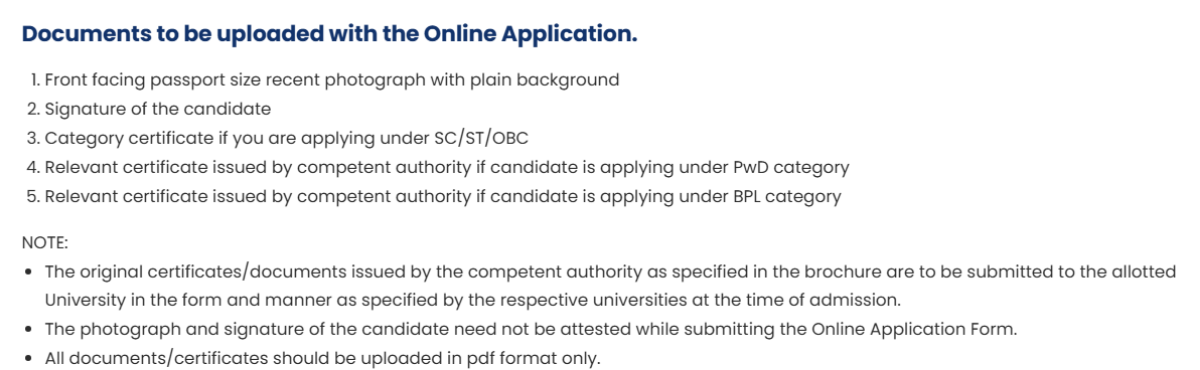 CLAT PG 2027 Eligibility: Which Certificates Are Needed for Different Categories?