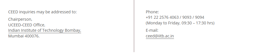 CEED Admit Card 2027: Grievance Helpdesk