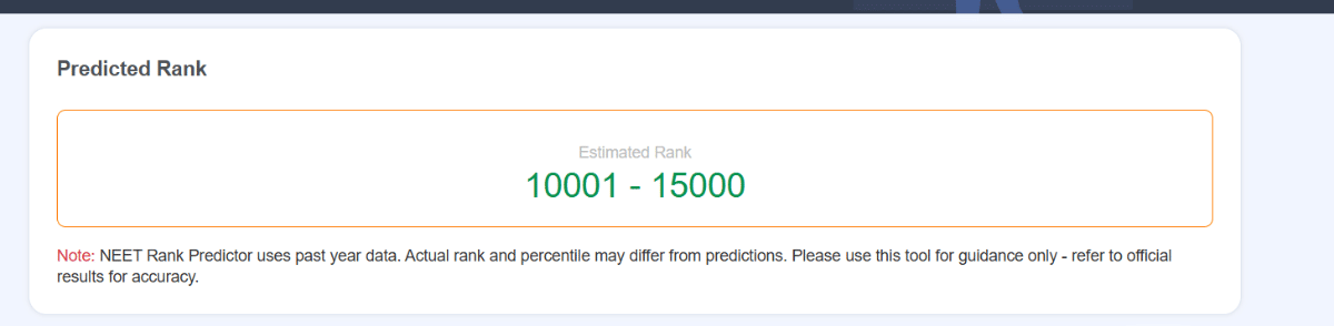 Rank Predictor