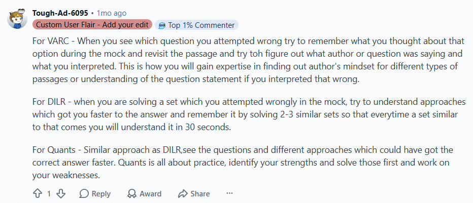 How to Analyze CAT 2026 Mock Test Performance: Reddit Discussion