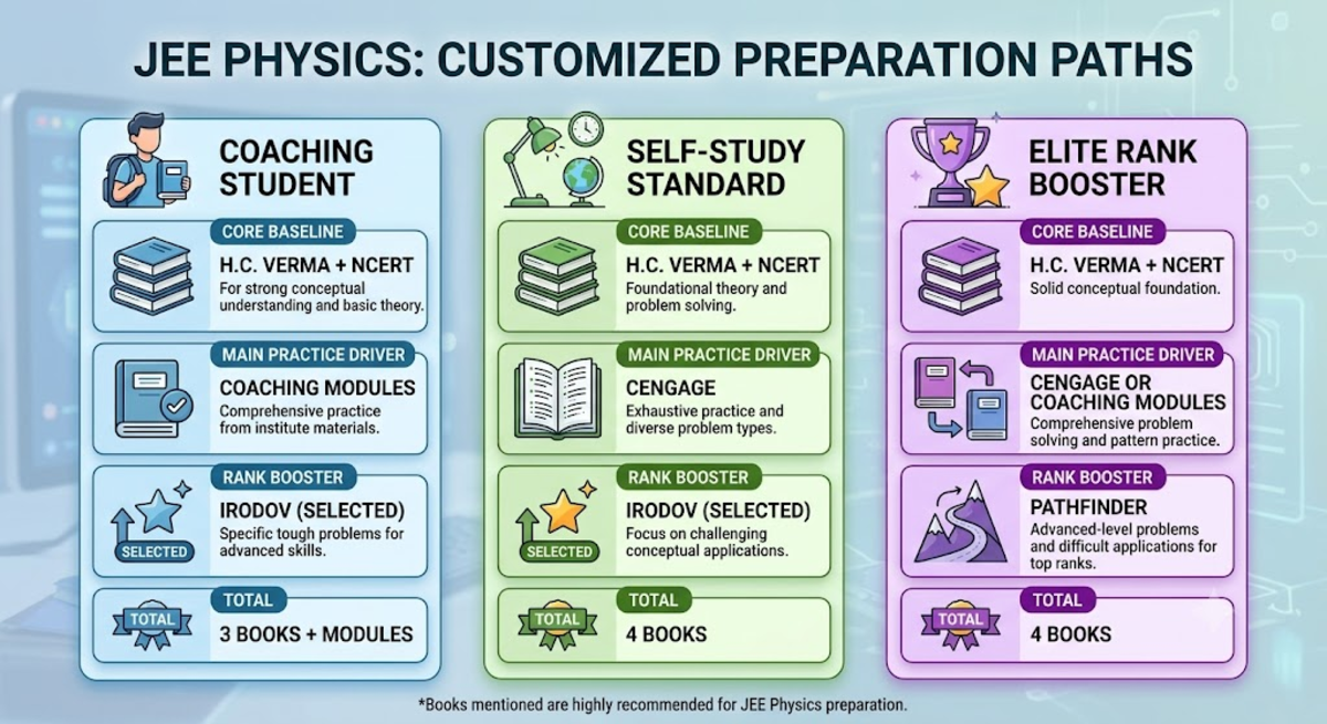 How Many Physics Books Are Required for JEE Advanced?