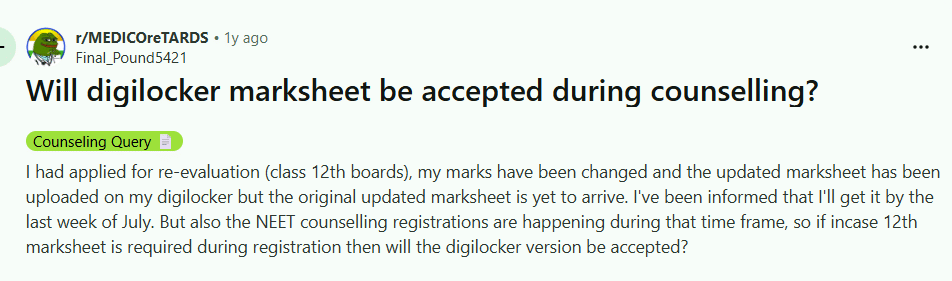 How to Check ReNEET Result 2026 on DigiLocker vs Official Website vs UMANG