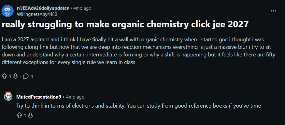 High Weightage Chapters for JEE Mains 2027 Chemistry