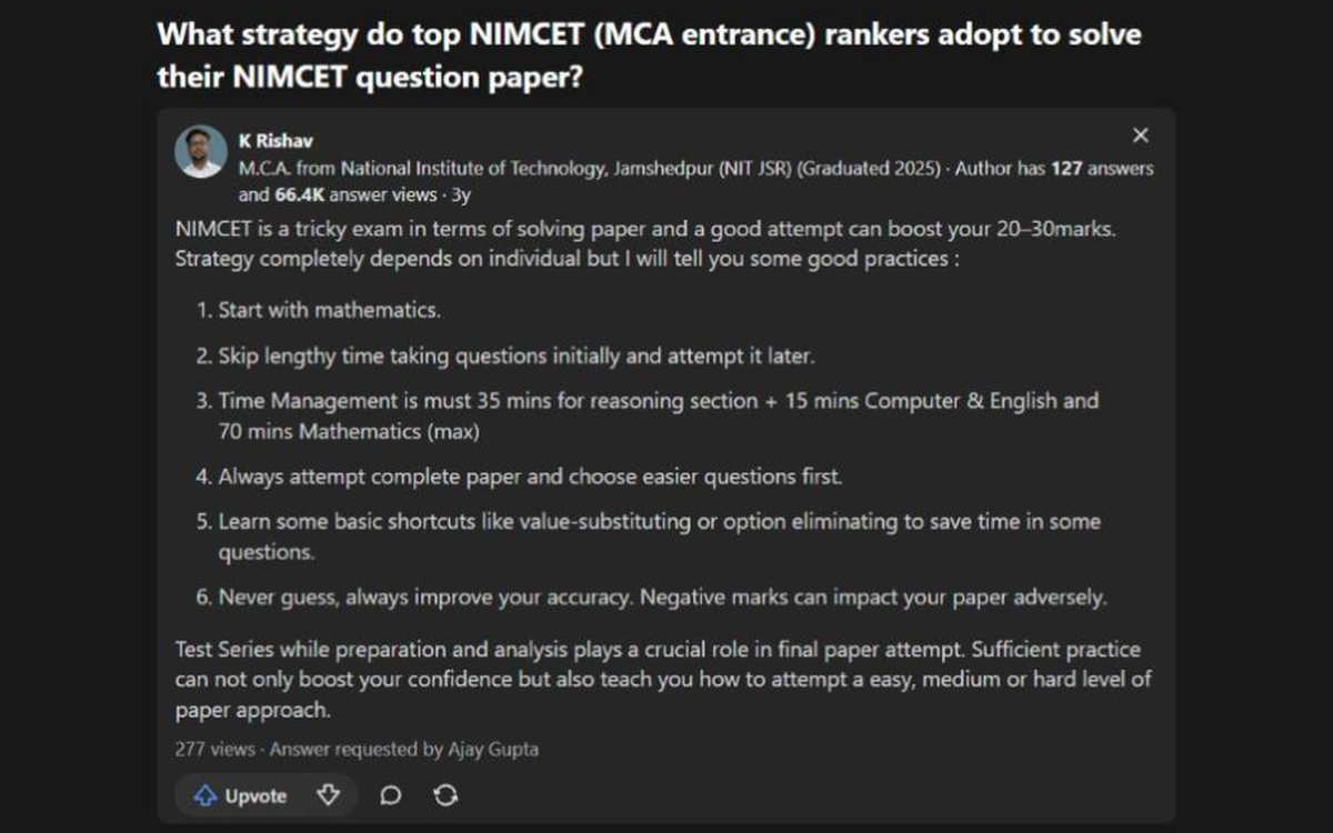 NIMCET 2027 Admit Card: What Candidates Are Asking on Quora and Reddit