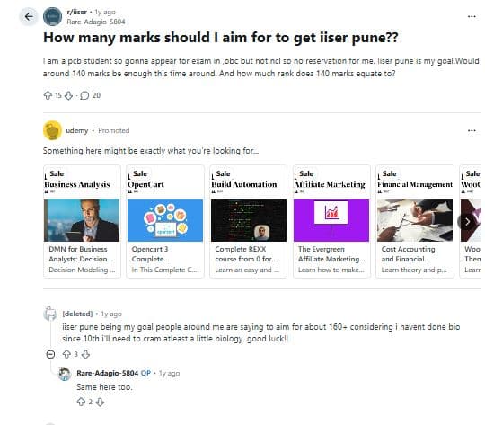 Reddit Discussions
