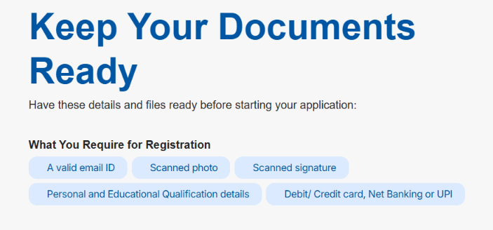 MAT Registration 2026: Documents Required