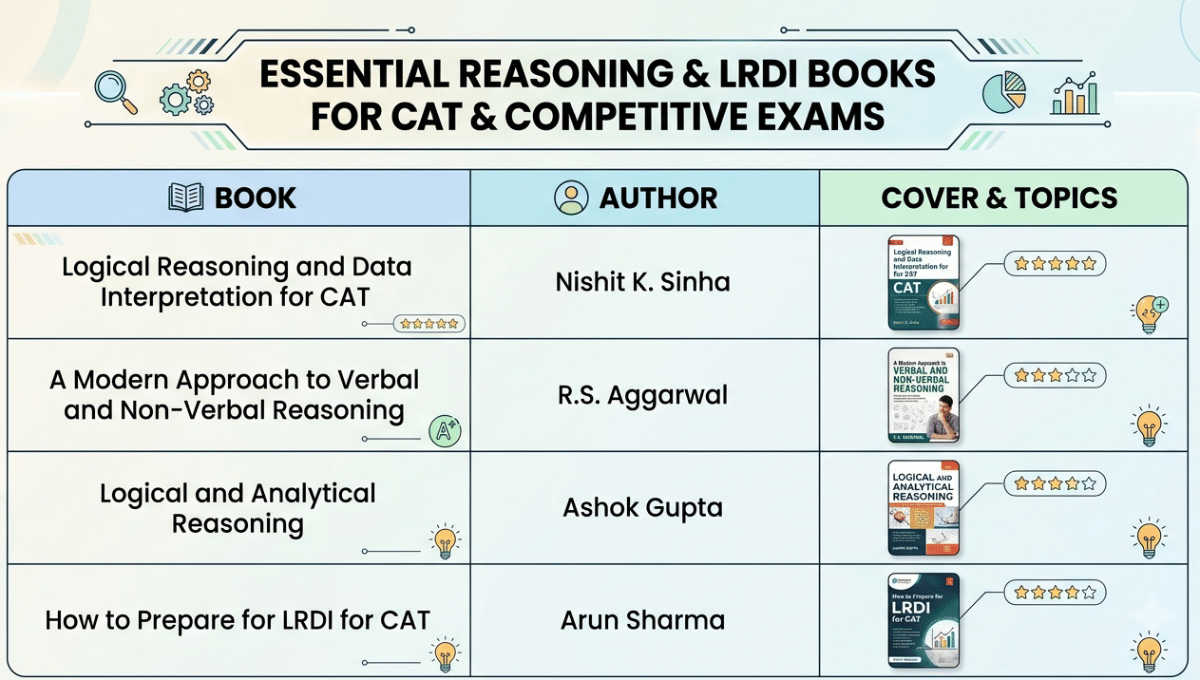 Best Books for NMAT 2026 Preparation: Logical Reasoning