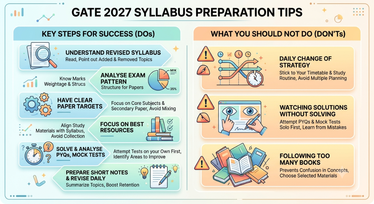 What You Should Not Do While Preparing for GATE 2027