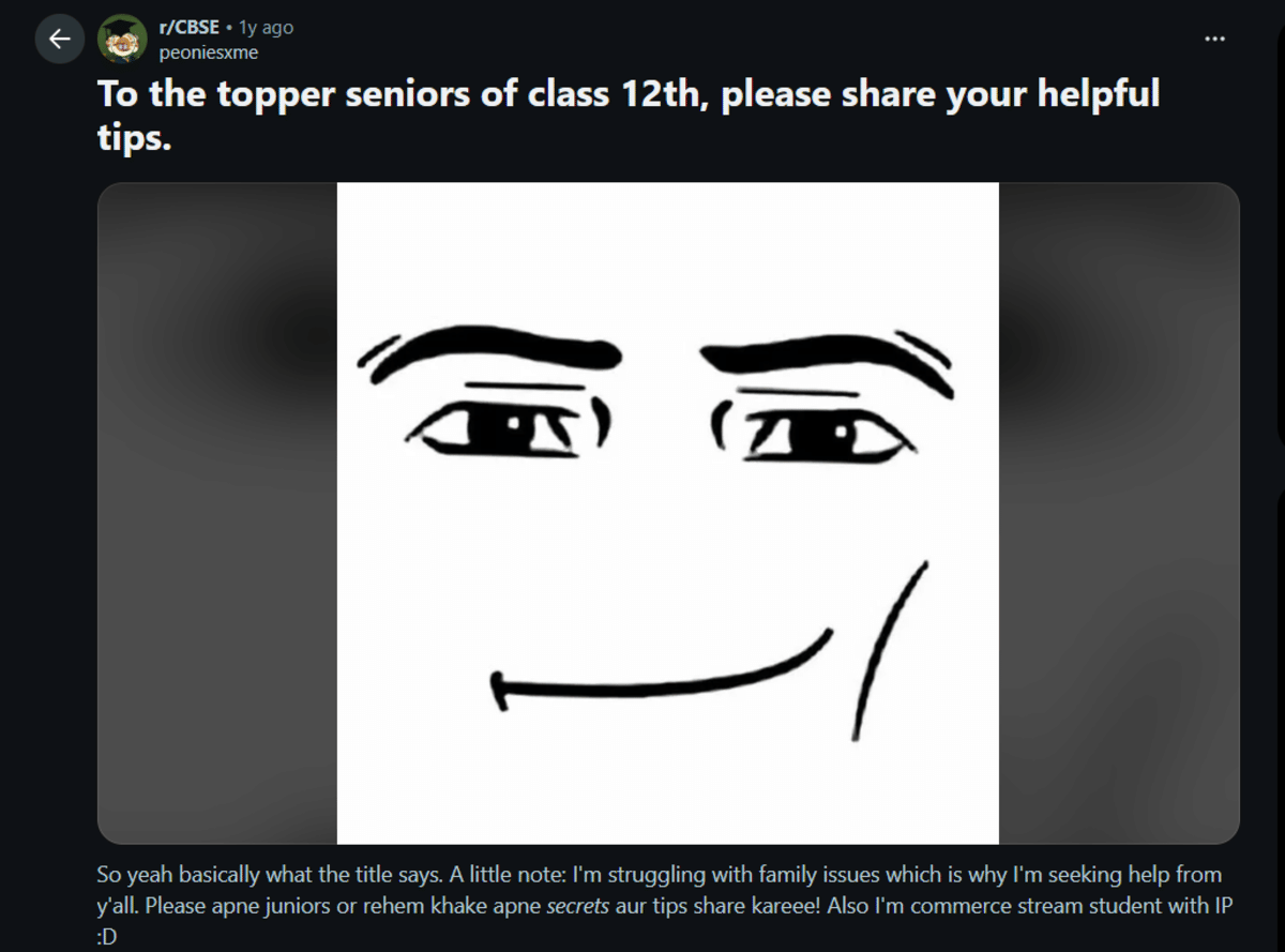 CBSE Class 12 Toppers 2026: Reddit Discussion