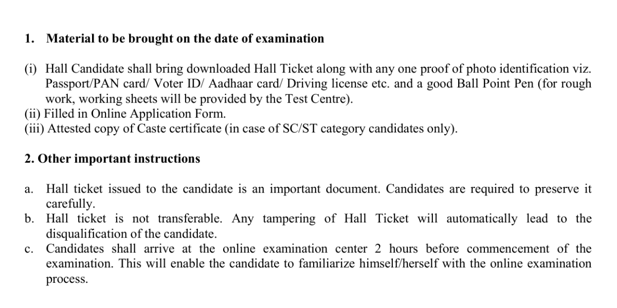 AP EDCET 2027 Exam Day Guidelines