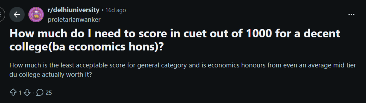 What is a Good Score in CUET UG 2026 Out of 1000 Marks : Reddit Discussion