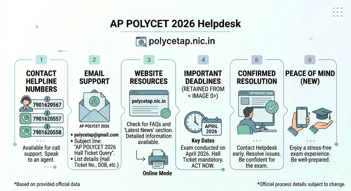 AP POLYCET 2026 Helpdesk