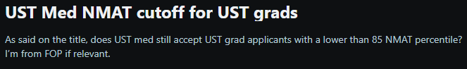 NMAT Cutoff 2026: Reddit Discussions