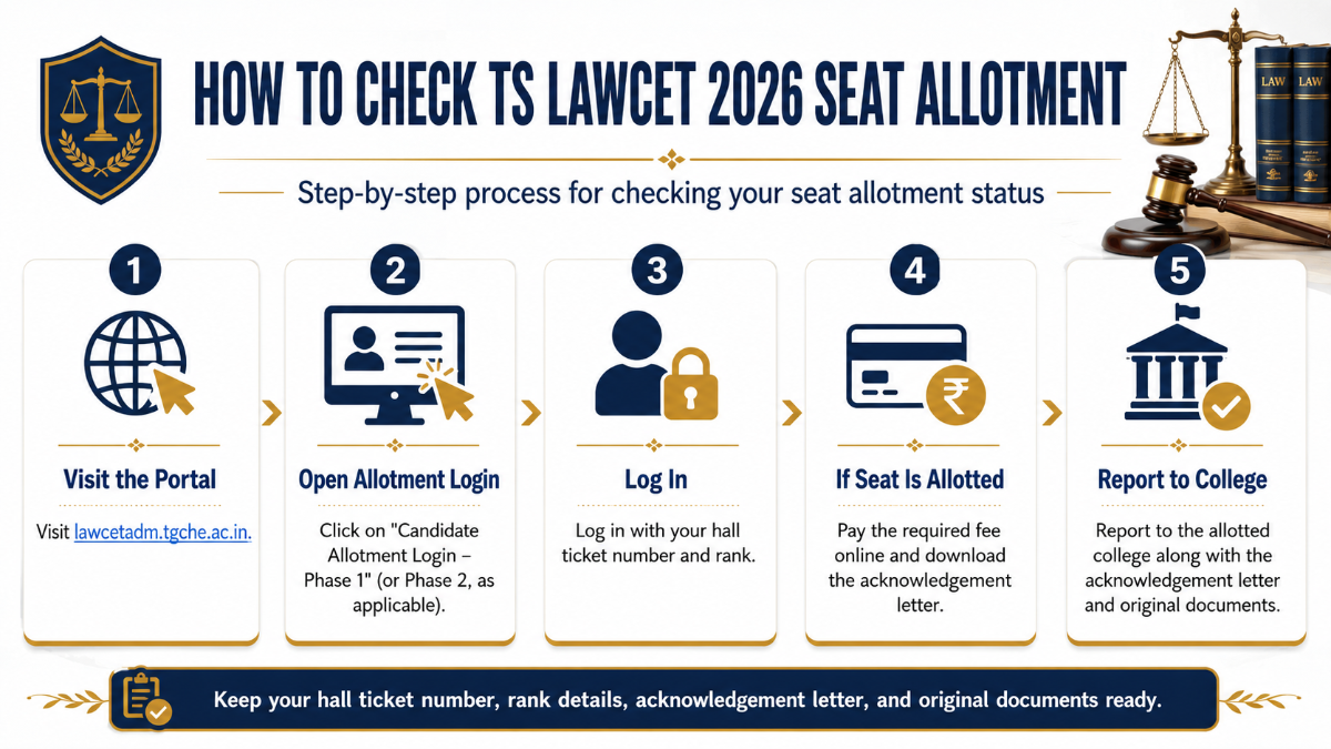 How to Check TS LAWCET 2026 Seat Allotment
