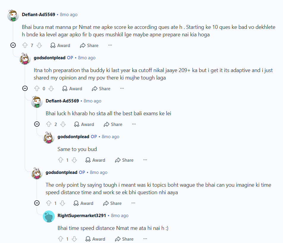 Reddit Discussion