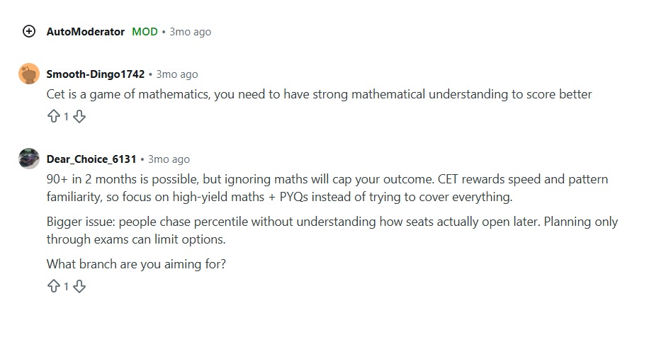 MHT CET PCM May 12, 2026 Shift 2: Reddit Discussions