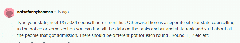 How to Check NEET 2026 Cutoff Official Website MCC: Reddit Discussion