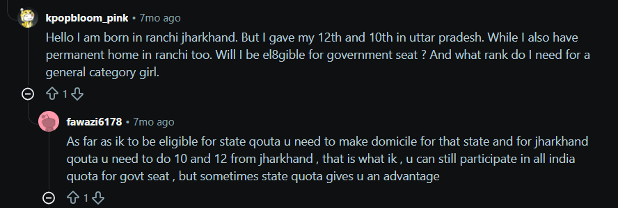 NEET Jharkhand Counselling 2026: Reddit Discussion