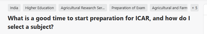 ICAR AIEEA PG 2027 Application Form Quora
