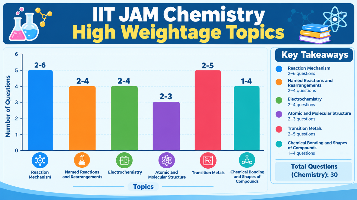 IIT JAM Chemistry High Weightage Topics