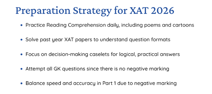 XAT 2027 Syllabus Preparation Tips