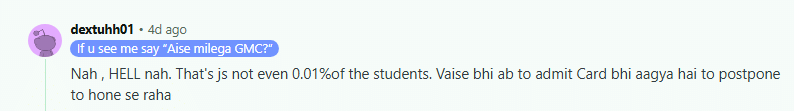 Students' Reaction on Reddit to NEET 2026 Re-Exam Date Confirmation