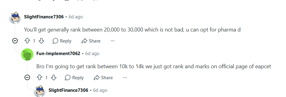 TS EAMCET BiPC Cutoff Ranks 2026: Reddit Discussion
