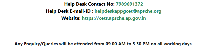 AP PGECET Admit Card 2027: Grievance Helpdesk