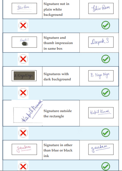 NEET PG 2026 Signature Guidelines