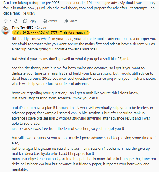 JEE Advanced Preparation Tips 2027