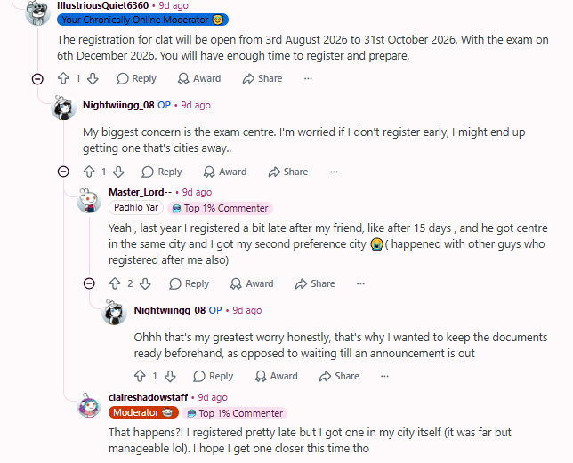 Reddit Discussions
