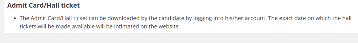 CLAT PG 2027 Admit Card