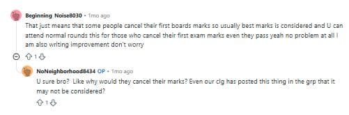 Improvement Exams for KCET 2026 counselling: Reddit Discussions