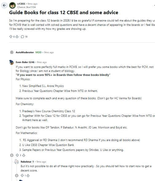 Reddit Discussions