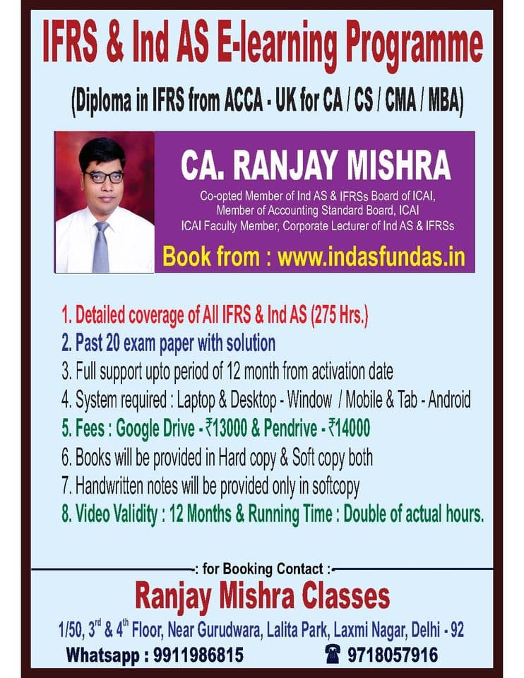 Ranjay Mishra CA Classes Classes Details photo 2
