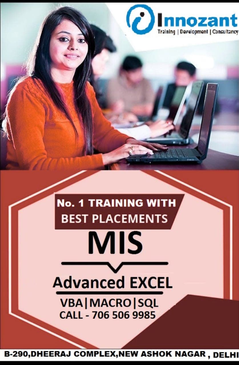 INNOZANT -No.1 MIS AND ANALYTICS,ORACLE TRAINING INSTITUTE INNOZANT photo 4