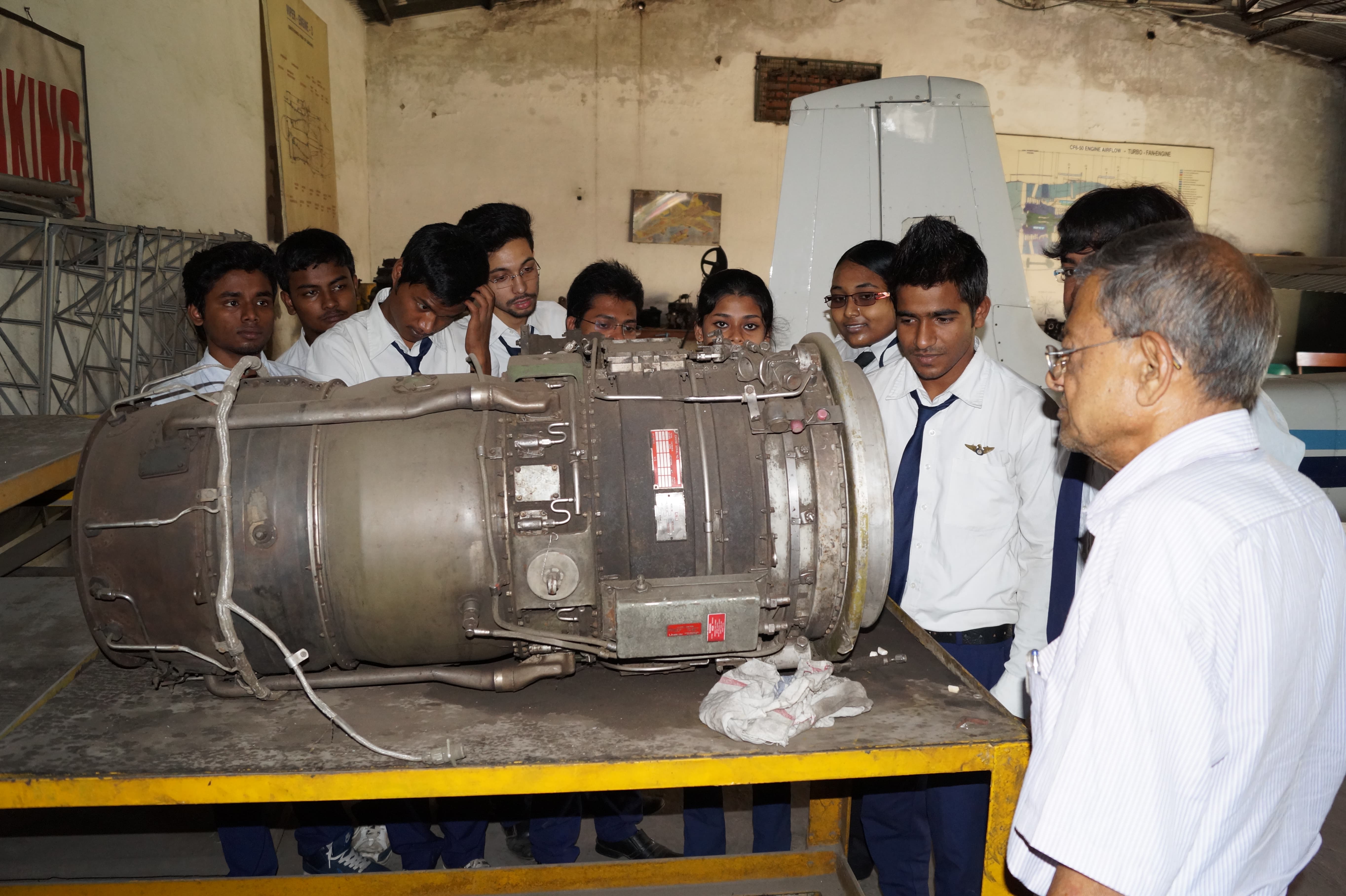 S. C. Moitra Air Technical Training Institute classroom photo 1