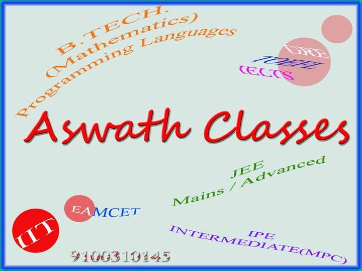 Aswath Classes Images photo 2